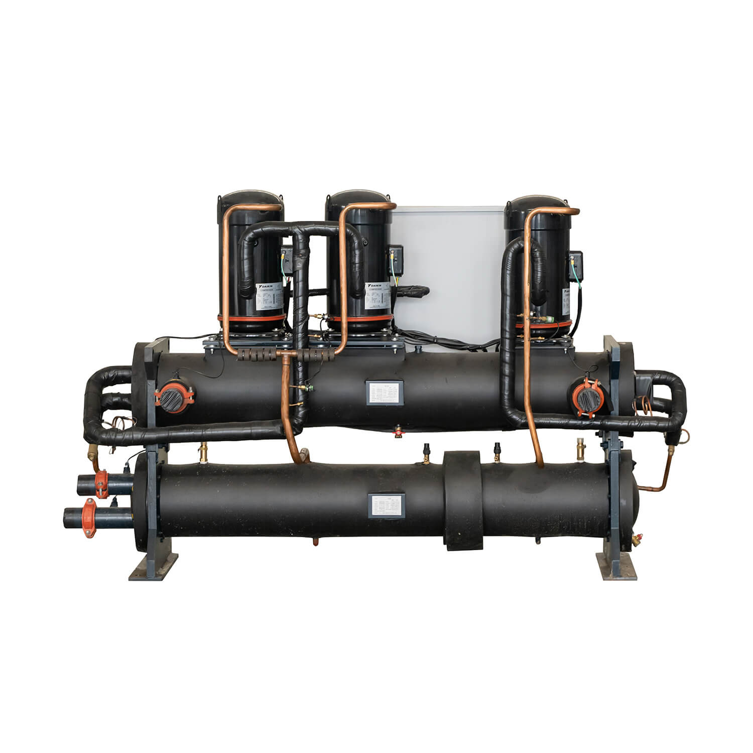 70 kW-280 kW wassergekühlter Scroll-Kühler und Wärmepumpe, industrielle/gewerbliche Zentralklimaanlage